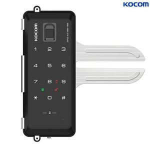 코콤 유리문용 디지털 도어락 RF카드 지문인식 보조키 KDL-1390F