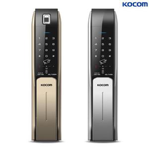 코콤 디지털 도어락 푸쉬풀 RF카드 지문인식 주키 KDL-7190SPK