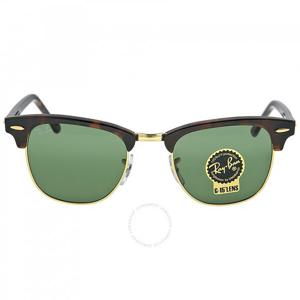 레이밴 클럽마스터 클래식 그린 남녀공용 선글라스 RB3016 W0366 49