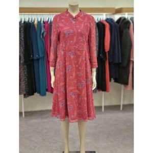 벨리시앙 세이브존07 나염 차이나카라 쉬폰 원피스 OP33042