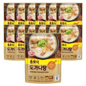 [오뚜기] 오뚜기 종로식 도가니탕 500g 12개