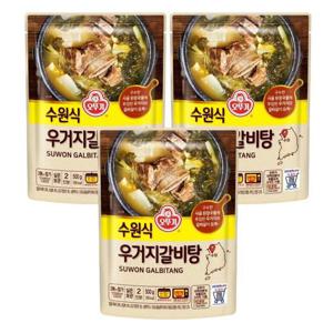 [오뚜기] 오뚜기 수원식 우거지갈비탕 500g 3개