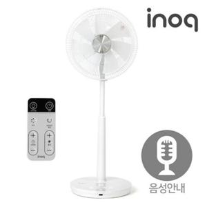 이노크아든 14인치 스마트 음성안내 DC 리모컨 선풍기 IA-D145TW