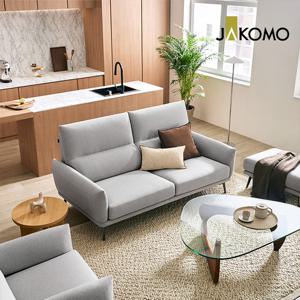 밀리 2인+1인 데이위브 패브릭 소파+스툴