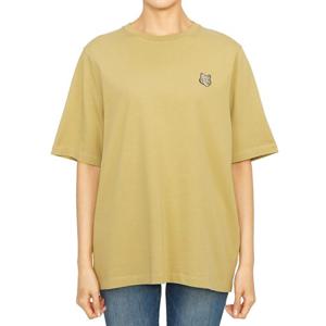 메종키츠네 볼드 폭스헤드 여성 반팔티셔츠 MW00127KJ0119 P357