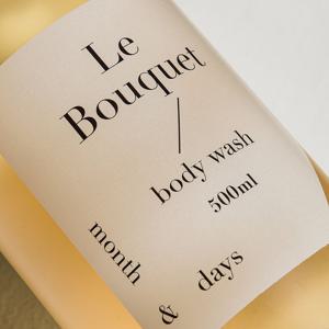 [먼스앤데이즈] 퍼퓸케어 바디워시 르 부케 500ml (단품)