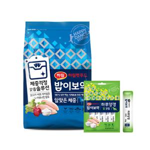 [하림펫푸드] 밥이보약 DOG 알맞은 체중 3.4kg+하루양갱 관절56g