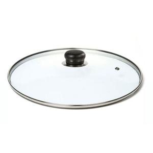 올비아 후라이팬 뚜껑 스텐 핸들 냄비 뚜껑 블랙 26cm