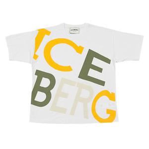 [로로모다] 아이스버그 로고 프린트 반팔티셔츠 /F071-6301-1101