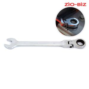 플렉시블 기어렌치 19mm/육각 소켓 깔깔이 스패너 라쳇 만능렌치