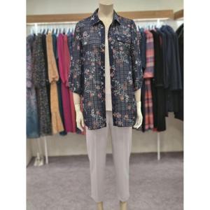 벨리시앙 세이브존07 지지미원단 쉬폰 자켓 JK33022