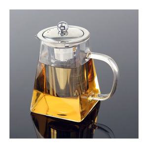 사각 유리주전자 내열 스텐거름망 티포트 700ml 티팟