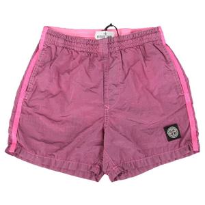 스톤아일랜드 키즈 나일론메탈 비치팬츠 801680243 V0087