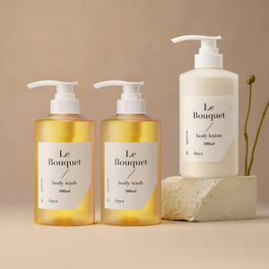 [먼스앤데이즈] 3SET 르 부케 바디워시2개+바디로션1개 (500ml/총1.5L)