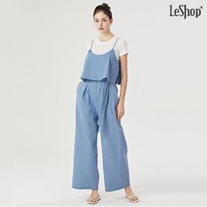 [르샵]데님 뷔스티에 점프수트 (DO2OW038A)