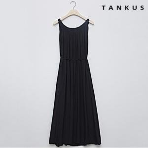 [탱커스]민소매 셔링 롱 원피스 (TV2OP060L0)