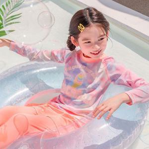 [버블트리]버블트리 컬러팝래쉬가드세트