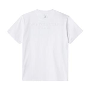 우영미 반팔 M241TS09 715W 야광 백로고 여성반팔티