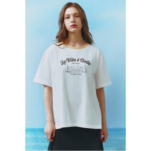 [메트로시티] 라비타벨라 돗단배 반팔 티셔츠 M243CT0911Y