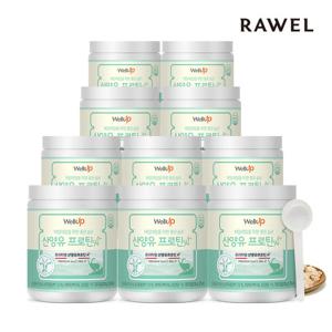 로엘 웰업 산양유단백질A+ 280g 10통 스푼 포함