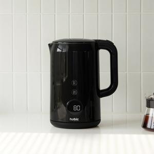 휴빅 전기포트 대용량 1.7L 올스테인리스 전기주전자 블랙 HB-1500B