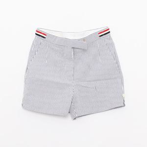 톰브라운 삼선 스트라이프 쇼츠 여성 반바지 FTC488A 00572 415