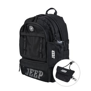 [지프]JP0GAU003 SG 웨빙 블랙 백팩