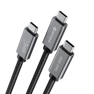 썬더볼트 100W C타입 고속 충전케이블 USB3.1 Gen2 300cm