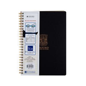 블랙PP 스프링노트 A5 80매 좌철 옥스포드