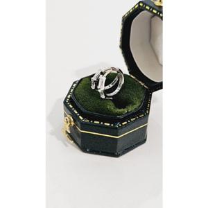 로이드 18K 바게트라인 원터치 귀걸이 LOFN2039G