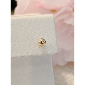 미니골드 14k 핑크 금볼피어싱 4mm ENOM4065