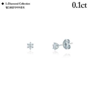로이드 L-DIAMOND 0.1캐럿 6프롱 14K 귀걸이 LEF21004D