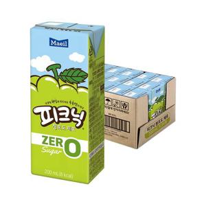 [매일유업]매일 피크닉 제로 청포도 200ml 24팩 (1박스)