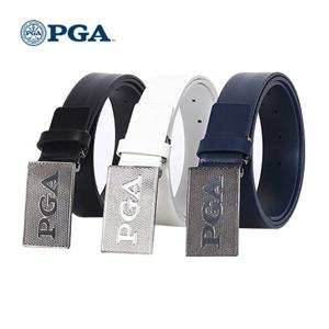 PGA 이태리 천연 통가죽 라인도트 남성 골프벨트 PG0MBT03