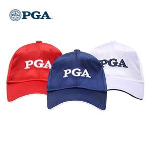 PGA 남성 로고 컬러사틴 골프캡 골프모자 PG0LCP54