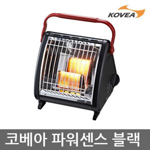 OU 코베아 파워센스 블랙 가스 히터 KECX7GH-01BK