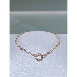 미니골드  14k 써클링 체인 팔찌 BRTM4005