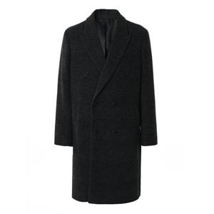 바쏘옴므 울 혼방 피크드 더블 코트(WSW4CD40A)