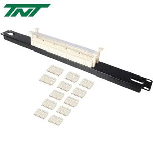 강원전자 TNT NM-TNT72 허브랙 서버랙 110블럭 50P 1U 강원전자 TNT