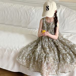 [베이비맥스] 플로럴 캉캉 원피스 R12078