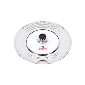 퀸센스 멀티커버 다용도 후라이팬 냄비 덮개 스텐뚜껑