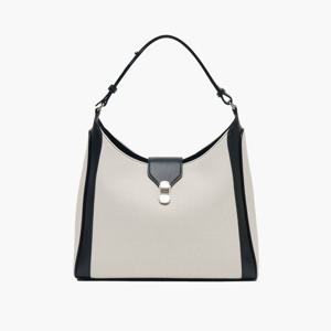 ELEGANCE PARIS 메조 캔버스 호보백 OSSH022A