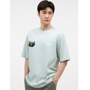 Jeep 지프 남여공용 텐트 자수 아트웍 지프반팔티3_JO2TSU1073SG