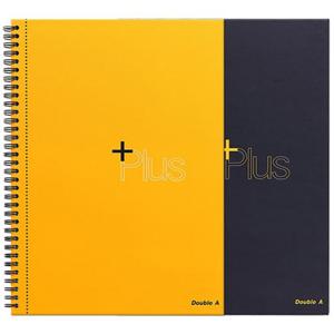 더블에이 플러스좌철노트 A4(노랑)