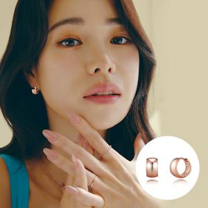 [로제도르][임지연PICK] 어니스트 원터치 귀고리(PG)_282300038