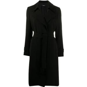 띠어리 캔디 코트 J0709411 095 001 BLACK