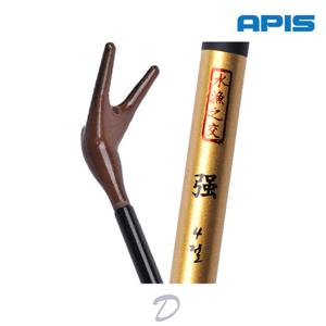 아피스 수어지교 강 4절 받침대 꽂기식 4절