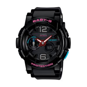 지샥 베이비지 블랙 핫핑크 여자 젤리시계 레진시계 BGA-180-1B