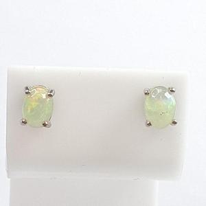 [블루케이] 레인보우 밀크오팔 원석귀걸이240611-16