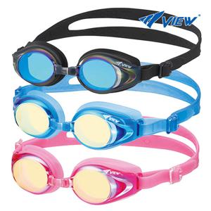 뷰 주니어 미러 수경 V710JMR 항균소재 물놀이 물안경 아동수경